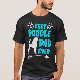 Bester Pudel-Vater aller Zeiten Hundebesitzer Vi T-Shirt