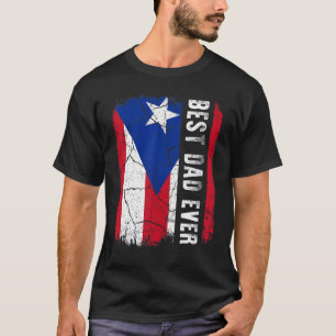 Bester puerto-ricanischer Vater je Puerto Rico Dad T-Shirt
