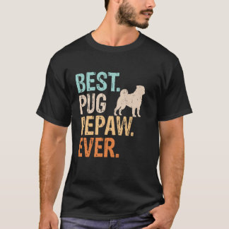 Bester Pug Opa Ever Hundeliebhaber Großvater Lusti T-Shirt