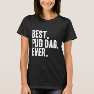 Bester Pug-Vater überhaupt Haustier Hund Klassiker T-Shirt