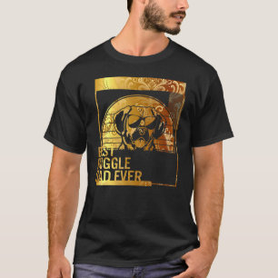 Bester Puggle Vater Ever Dog Papa für Männer Dog V T-Shirt