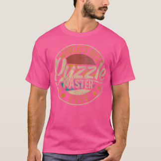 Bester Rätselmeister der Frauenwelt Puzzle T-Shirt