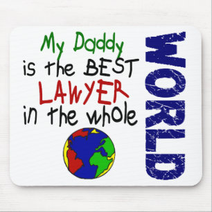Bester Rechtsanwalt in Welt 2 (Vati) Mousepad