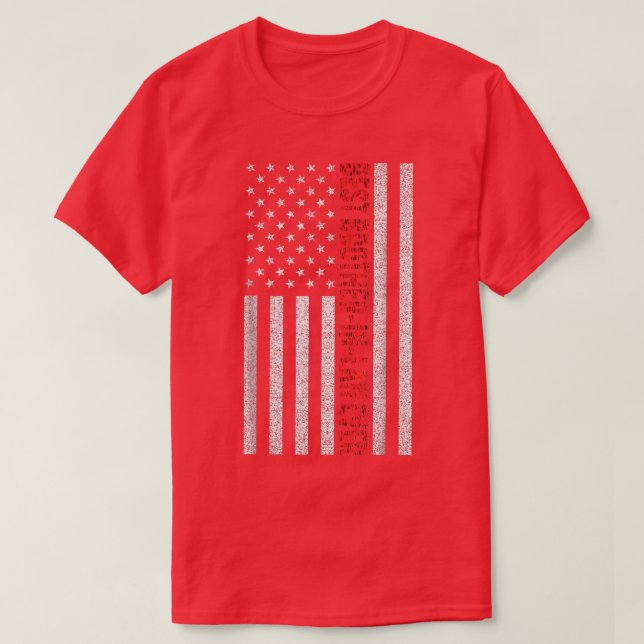 Bester Rechtsbrüder je unter US-amerikanischer Fla T-Shirt (Design vorne)