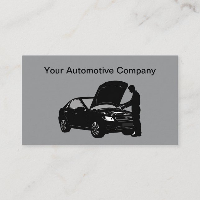 Bester Reparaturservice für Kraftfahrzeuge Visitenkarte (Vorderseite)