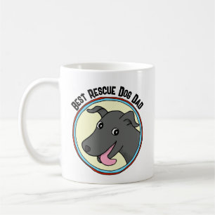 Bester Retcue-Hund Vater/Mama Benutzerdefinierter  Kaffeetasse