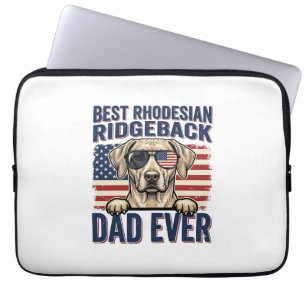Bester Rhodesian Ridgeback-Vater Aller Zeiten Vint Laptopschutzhülle