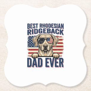 Bester Rhodesian Ridgeback-Vater Aller Zeiten Vint Untersetzer