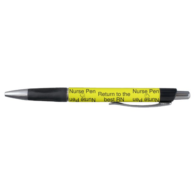 Bester RN Pen Neon Yellow Kugelschreiber (Unterseite)