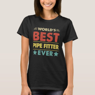 Bester Rohrleitungsmonteur der Welt 1 T-Shirt