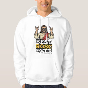 Bester Rosc Aller Zeiten Vintage Rock Hand Religiö Hoodie