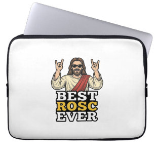 Bester Rosc Aller Zeiten Vintage Rock Hand Religiö Laptopschutzhülle