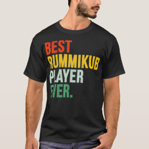Bester Rummikub Player je T-Shirt
