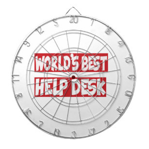 Bester Schreibtisch der Welt Hilfs Dartscheibe