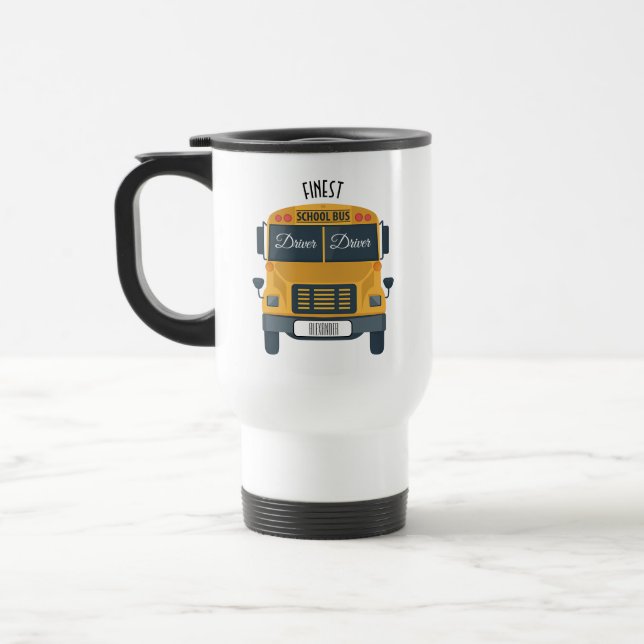Bester Schulbusfahrer-Reisebecher Reisebecher (Links)