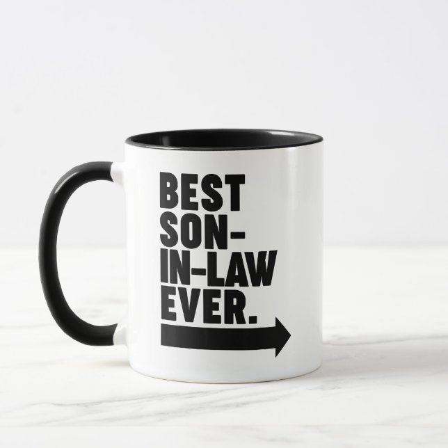 Bester Schwiegersohn je Tasse (Links)