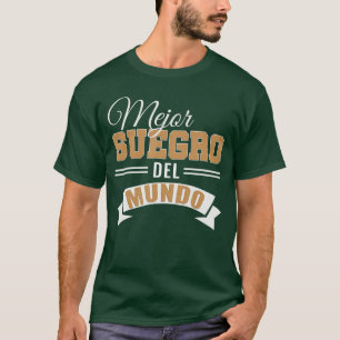 Bester Schwiegervater der Welt Spanisches Geschenk T-Shirt