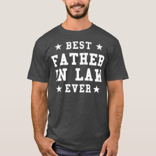 Bester Schwiegervater Lustiges Outfit Dad In Law T-Shirt