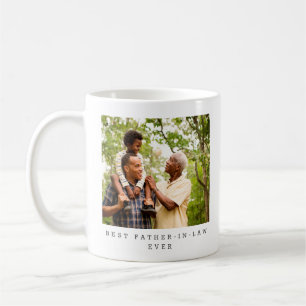 Bester Schwiegervater überhaupt Foto personalisier Kaffeetasse