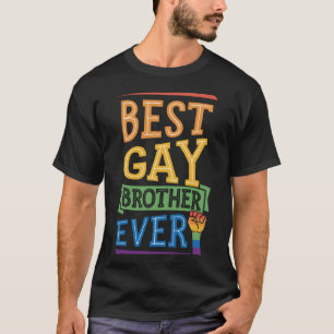 Bester Schwulenbrüder je Niedlicher Gay Pride Gesc T-Shirt