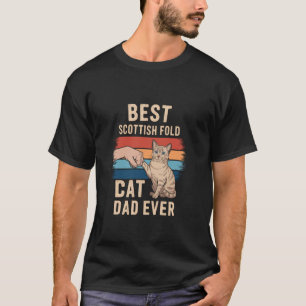 Bester Scottish Fold Katzenvater überhaupt T-Shirt