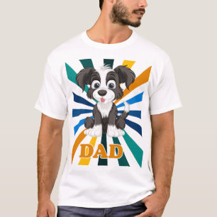 Bester Shih Tzu-Vater Aller Zeiten Lustiges Cartoo T-Shirt