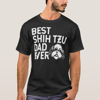 Bester Shih Tzu Vater für Männer, die Shih Tzu D b T-Shirt