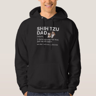 Bester Shih Tzu Vater je Definition Funny Shih Tzu Hoodie