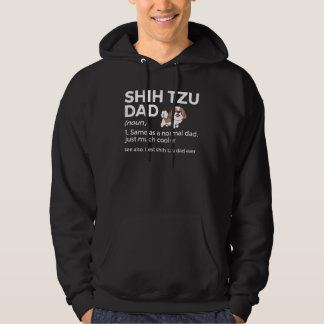 Bester Shih Tzu Vater je Definition Funny Shih Tzu Hoodie