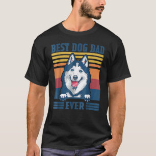 Bester Sibirischer Husky-Vater Aller Zeiten Hunde T-Shirt
