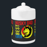 Bester sibirischer Husky-Vater je, Hund-Vater<br><div class="desc">Sibirischer Husky-Vater, Hunde-Vater, Husky-Vater ist ein niedliches Husky-Design für Männer,  die Huskydads sind.Das sonnige Husky-Shirt ist ein Husky-Lieblingsgeschenk,  ein cooles Husky-Geschenk für Husky-Besitzer.Sibirischer Husky-Hund,  grafisches T-Shirt zeigt einen niedlich Husky-Hunden als Cartoon als Husky-Husky-Husky-Husky-Husky-Shirt-Hund ist eine gute Geschenkidee. Es gibt Tagesgeschenk und Muttertagsgeschenk.</div>