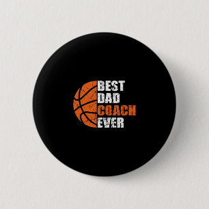Bester Sketll Dad Coach Allerzeit zum Vatertag Ret Button