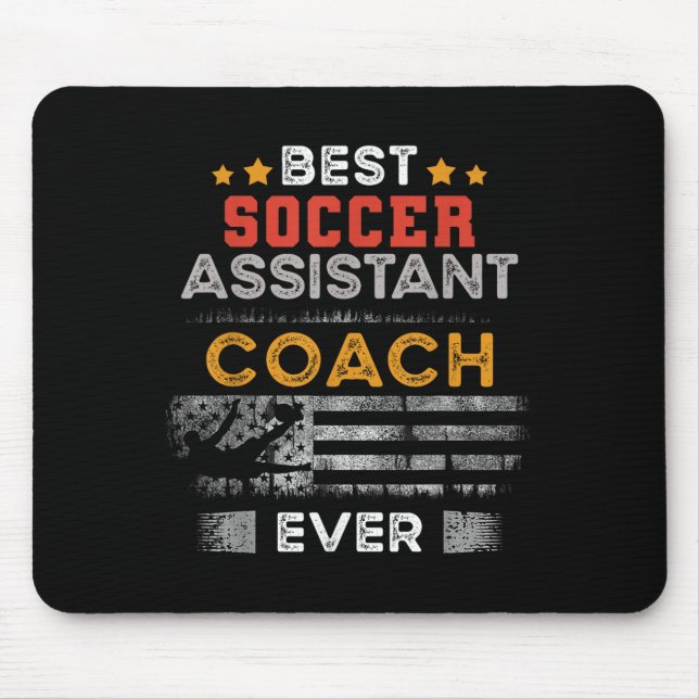 Bester Soccer-Istant-Coach je _ Istant Coach Mousepad (Vorne)