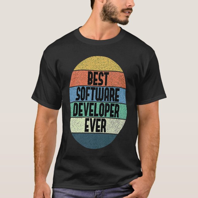 Bester Softwareentwickler Aller Zeiten  Codierung  T-Shirt (Vorderseite)