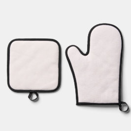 Bester Solid Color Silver Quiltierte Wärmeschutz Ofenhandschuh & Topflappen-Set