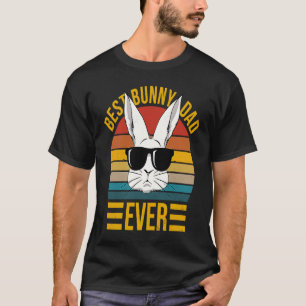 Bester sonniger Vater je Vintager Vater Rabbit Män T-Shirt