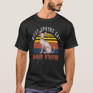 Bester Sphynx-Vater Aller Zeiten Besitzer einer h T-Shirt