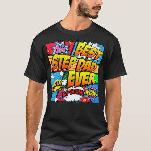 Bester Step-Vater je T-Shirt
