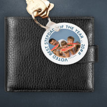 Bester Stepdad des Jahres | Runder Foto