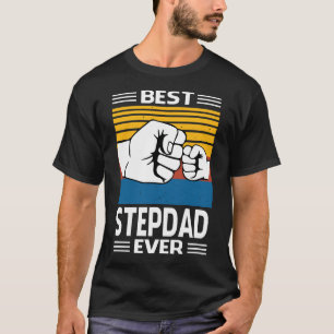 Bester STEPDAD je Vintager Vatertag T-Shirt