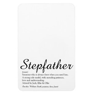 Bester Stiefvater aller Zeiten, Stiefvater-Definit Magnet