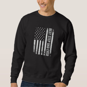 Bester Stiefvater überhaupt Amerikanische Flagge U Sweatshirt