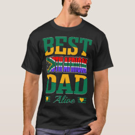 Bester südafrikanischer Vater-lebendige T-Shirt