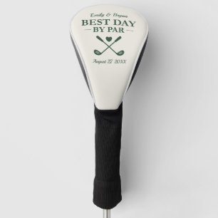 Bester Tag Par Persönliche Hochzeit Golf Headcover