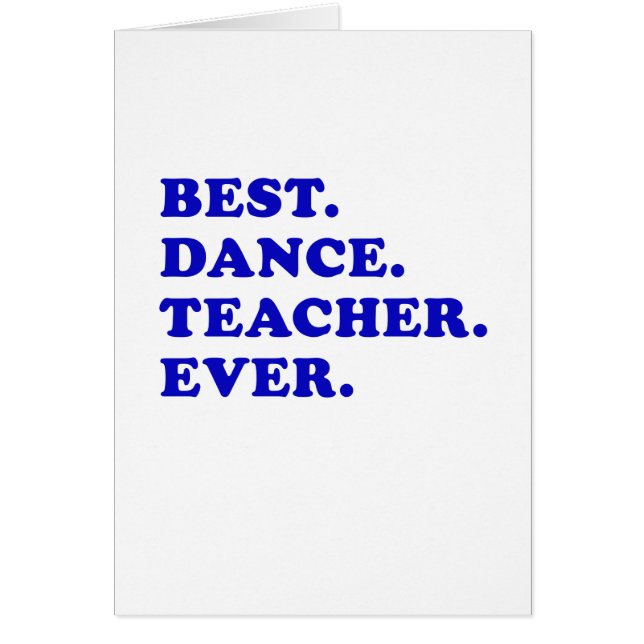 Bester Tanz-Lehrer überhaupt (Vorne)