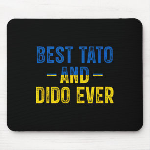 Bester Tato und Dido jemals Ukraine-Flagge Vater D Mousepad