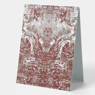 Bester Tischaufsteller Schild