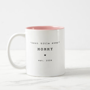 Bester Titel überhaupt Mami individuelles Tasse
