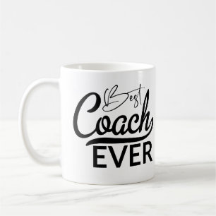 Bester Trainer überhaupt Spaß schwarz weiß Sport p Kaffeetasse