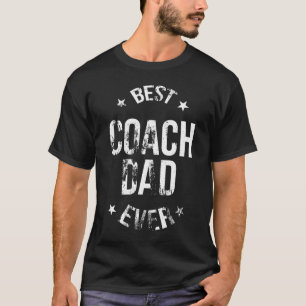 Bester Trainer-Vater-überhaupt - beunruhigter T-Shirt